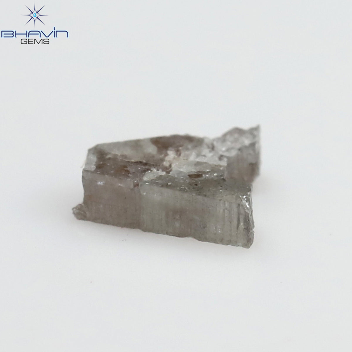 0.24 CT Natural Alphabet Diamond Salt And Pepper Color Clarity I3 (4.60 MM)