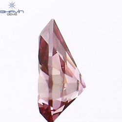0.19 CT Pear Shape Natural Diamond Pink Color VS2 Clarity (4.46 MM)
