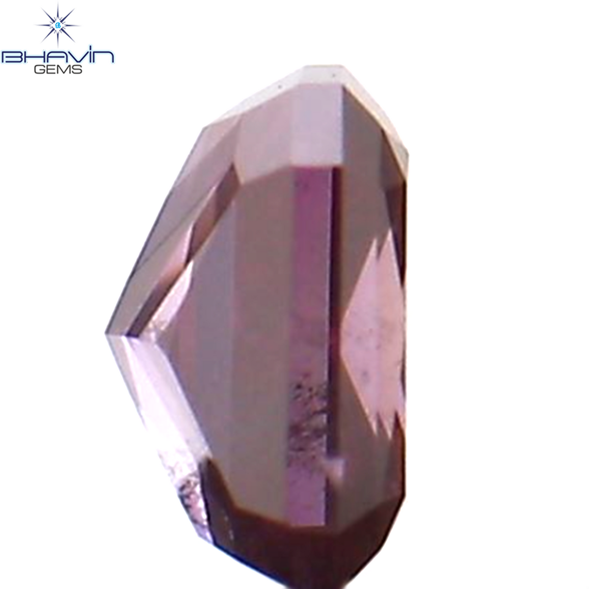 0.08 CT Natural Radiant Diamond Enhanced Pink Color Clarity VS1 (2.83 MM)