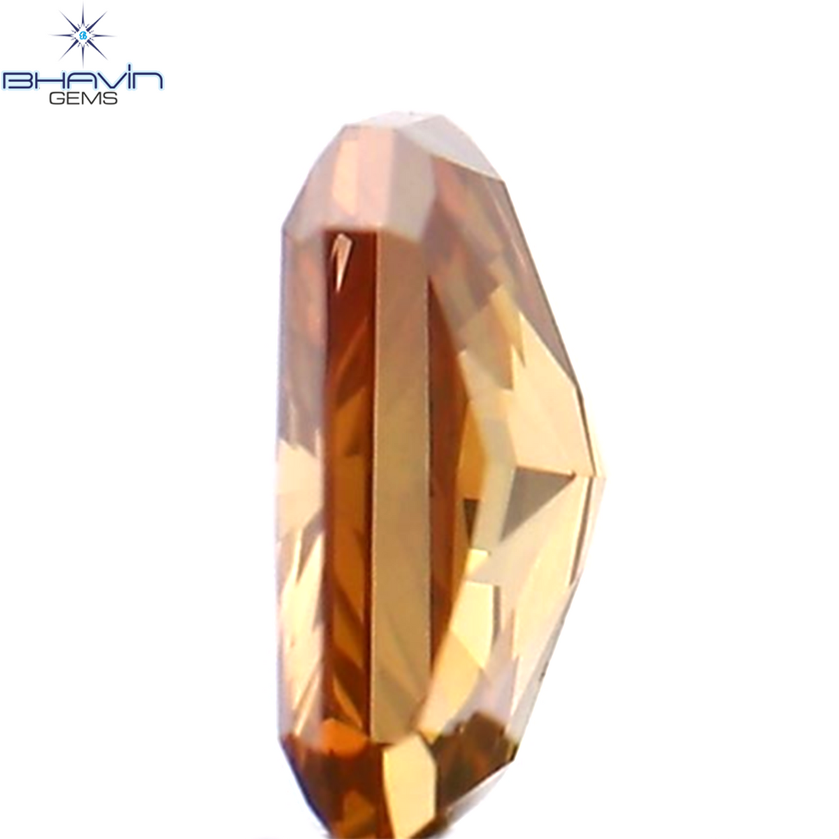0.22 CT Natural Radiant Diamond Enhanced Pink Color Clarity VS1 (3.97 MM)