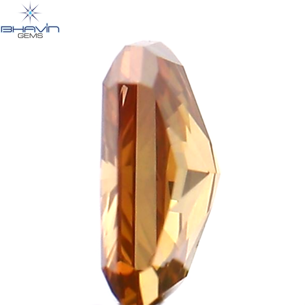 0.22 CT Radiant Shape Natural Diamond Pink Color VS1 Clarity (3.97 MM)