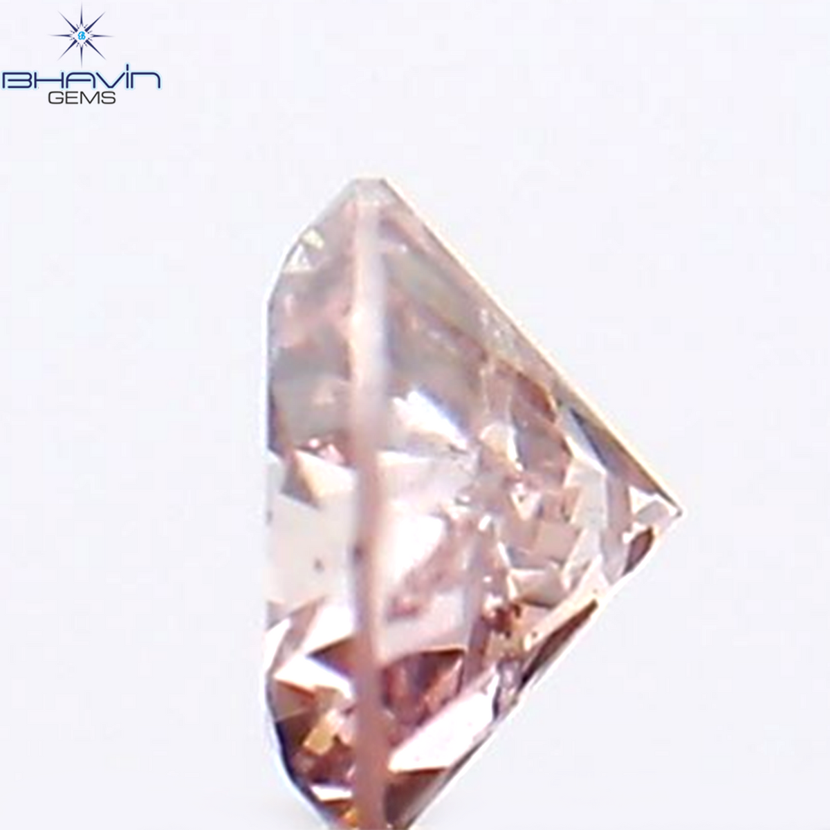 0.05 CT Natural Round Diamond Pink (Argyle) Color Clarity SI2 (2.36 MM)