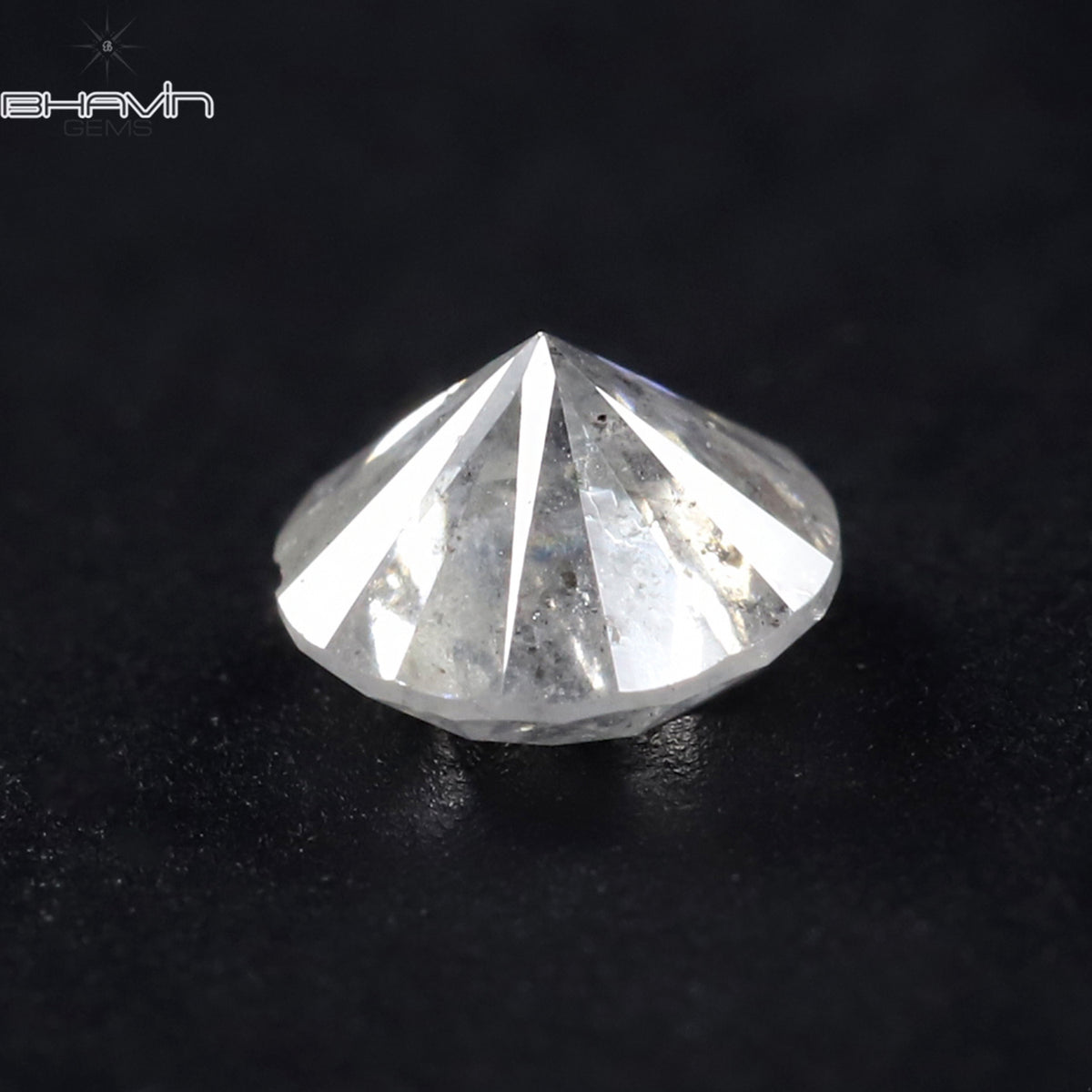 0.36 CT Natural Round Diamond White Color Clarity I3 (4.36 MM)