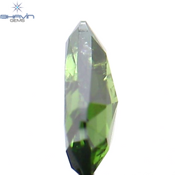 0.12 CT Heart Shape Natural Diamond Green Color SI2 Clarity (3.67 MM)