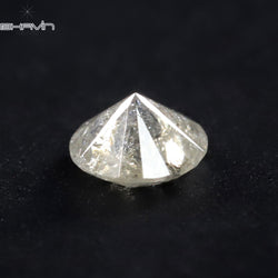 0.37 CT Round Shape Natural Loose Diamond White Color I3 Clarity (4.62 MM)