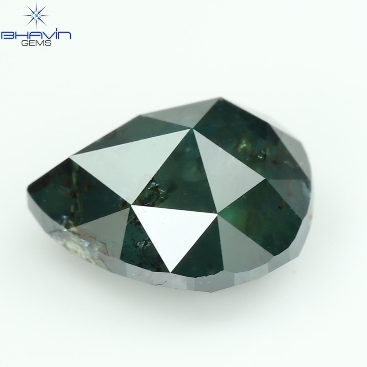 1.21 CT Pear Natural Diamond Enhanced Blue Color Clarity I3 (7.15 MM)