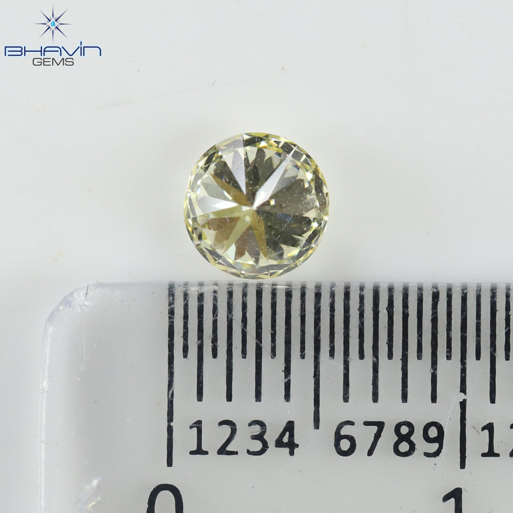 0.50 CT、ラウンド シェイプ ナチュラル ルース ダイヤモンド ホワイト (M) ,(5.00 MM)