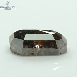2.28 CT, Shield Shape Salt and Pepper Color Diamond Natural Loose Diamond,Color I3,( 8.10 MM)