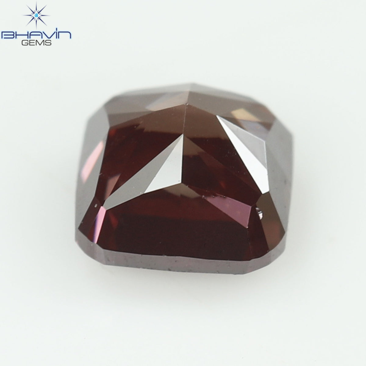 0.30 CT Cushion Natural Diamond Enhanced Pink Color Clarity VS1 (3.48 MM)