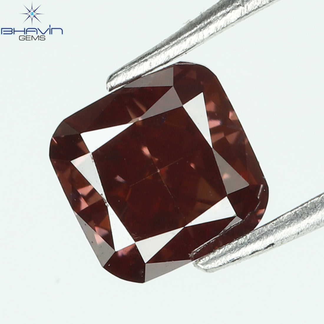 0.30 CT Cushion Natural Diamond Enhanced Pink Color Clarity VS1 (3.48 MM)