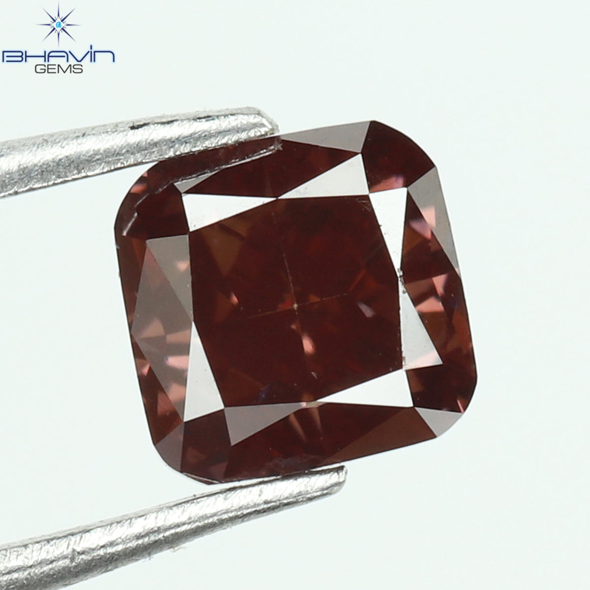 0.30 CT Cushion Natural Diamond Enhanced Pink Color Clarity VS1 (3.48 MM)