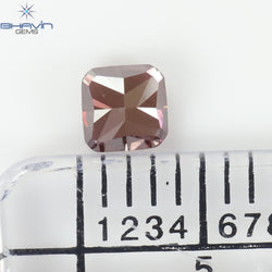 0.30ct クッションダイヤモンド ピンクカラー ギフト 指輪 ダイヤモンド クラリティ VS1