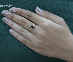 Oval Diamond Gray Diamond Natural Diamond Ring  Engagement Ring Wedding Ring