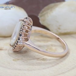 Marquise Diamond White Diamond Natural Diamond Ring Engagement Ring