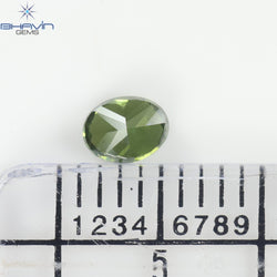 0.27 CT, Oval Diamond, Natural loose diamond, Oval Cut, Green Color, Gifts, Rings, Diamond, Jewelry, Diamond Ring, TFS-162