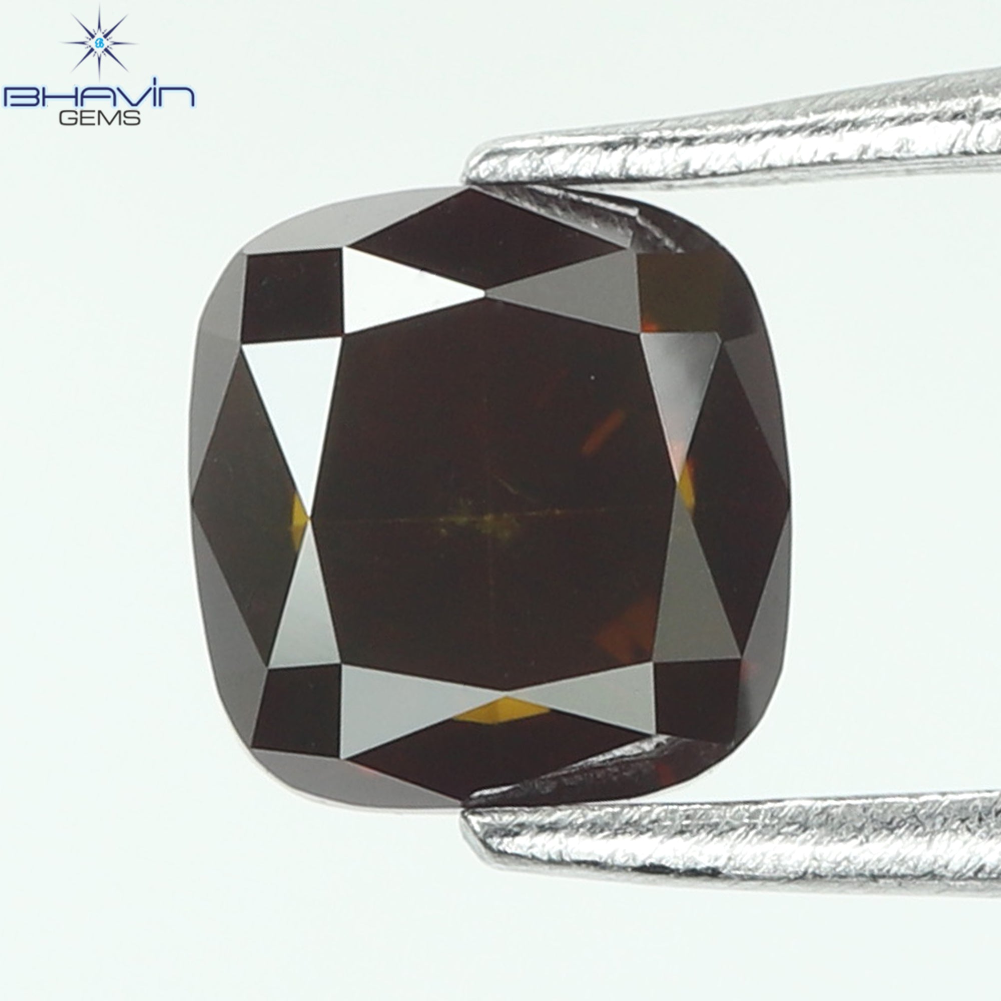 0.30 CT, Cushion Diamond, Cognac Color, Natural loose Diamond, Cushion Cut, Gifts, Diamond, Jewelry, Diamond Ring, Rings, TFS-172