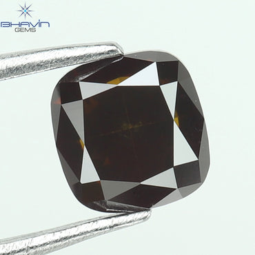 0.30 CT, Cushion Diamond, Cognac Color, Natural loose Diamond, Cushion Cut, Gifts, Diamond, Jewelry, Diamond Ring, Rings, TFS-172