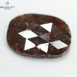 1.11 CT、楕円形のダイヤモンド ブラウン ソルト アンド ペッパー カラー、クラリティ I3、(8.77 MM)