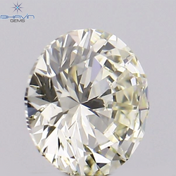 0.30 CT Round Brilliant Cut Diamond,  White (M) Color, Clarity VVS1