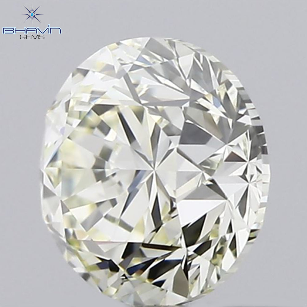 IGI Certified 0.50 CT, Round Brilliant Diamond, White (N) Color, Clarity VS1
