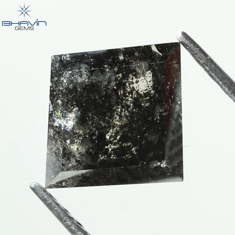 1.82 CT Kite Natural Diamond Salt And Papper Color Clarity I3 (9.17 MM)