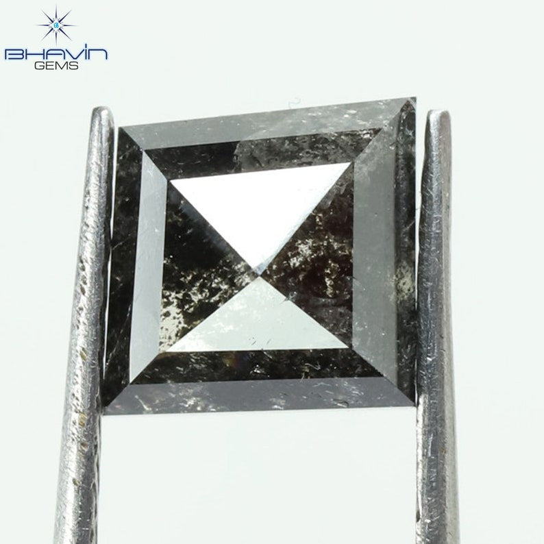 1.82 CT Kite Natural Diamond Salt And Papper Color Clarity I3 (9.17 MM)